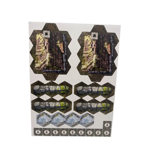 Oathsworn Map & Unpunched Token Board Set | Game Components - Picture 8 of 12